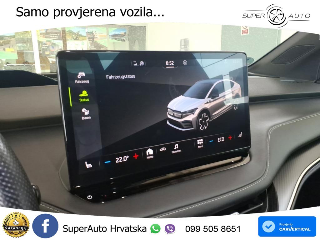Škoda Enyaq iV RS 82 kWh (299 KS) AWD LED+GR SJED+ACC
