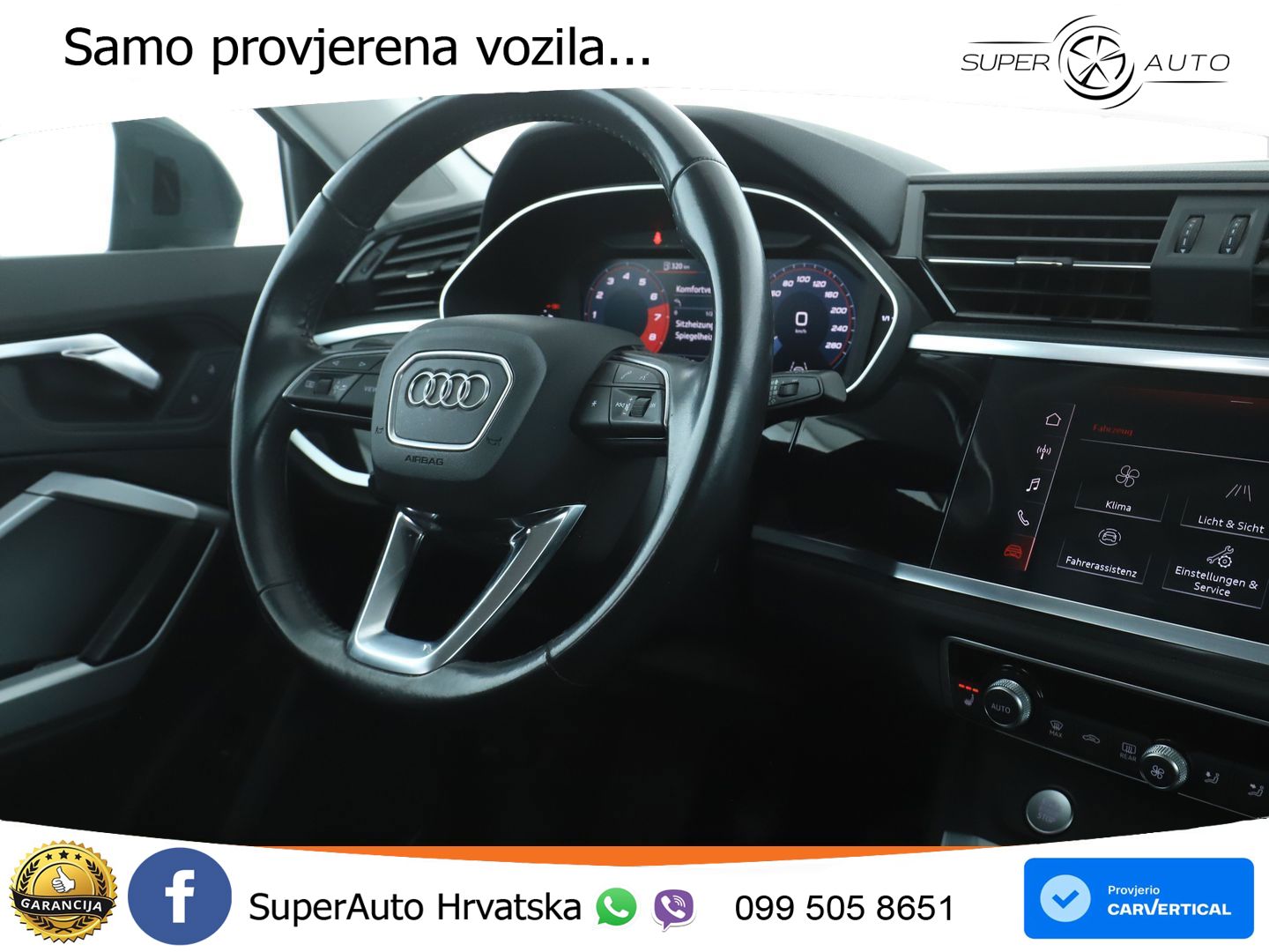Audi Q3 35 TFSI (150 KS) advanced LED+GR SJED+ACC