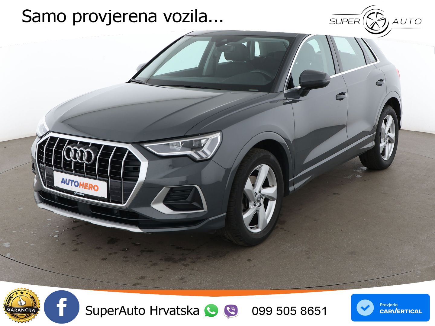Audi Q3 35 TFSI (150 KS) advanced LED+GR SJED+ACC