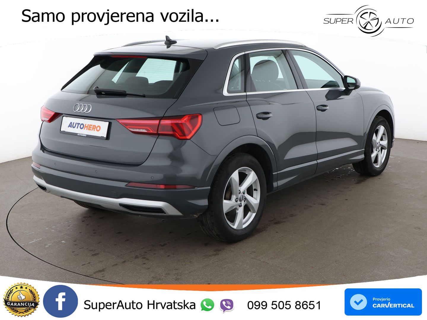 Audi Q3 35 TFSI (150 KS) advanced LED+GR SJED+ACC