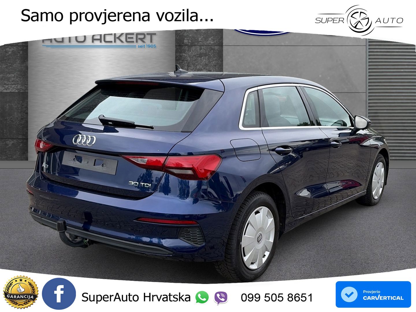 Audi A3 30 TDI (116 KS) S tronic LED+GR SJED+ACC