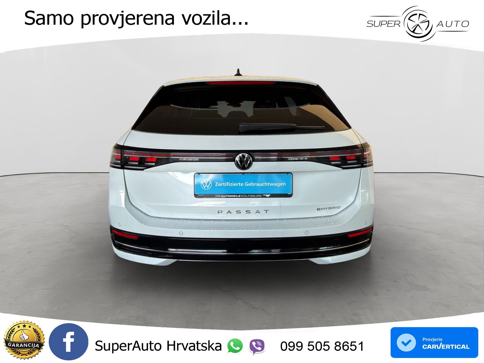 Volkswagen Passat Variant 1.5 TSI (272 KS) eHybrid DSG Elegance LED+GR SJED+ACC