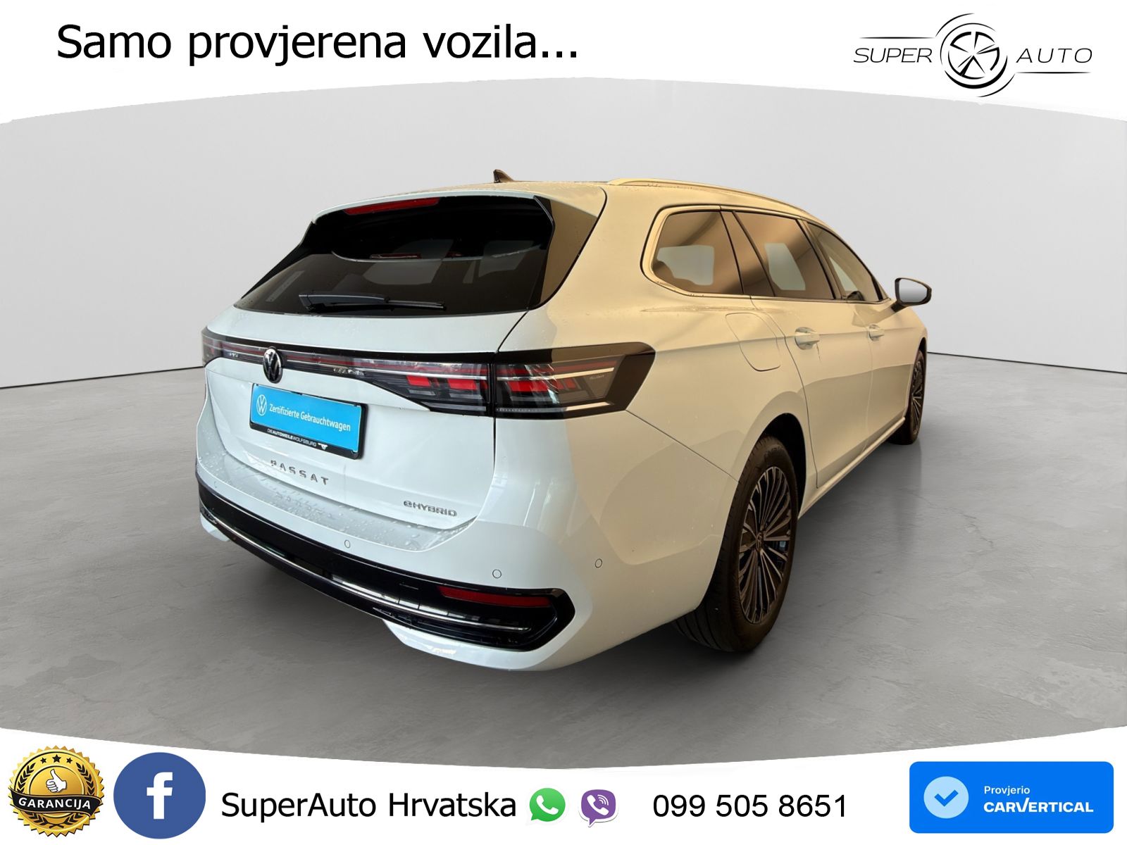 Volkswagen Passat Variant 1.5 TSI (272 KS) eHybrid DSG Elegance LED+GR SJED+ACC