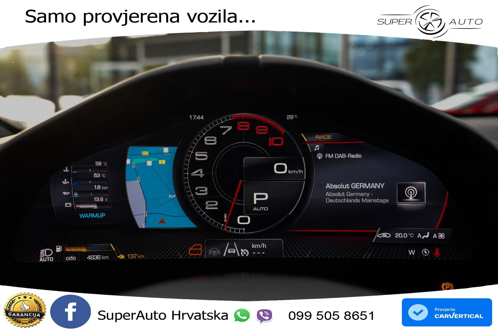 Ferrari Roma Spider 3.9 V8 (620 KS) F1 DCT