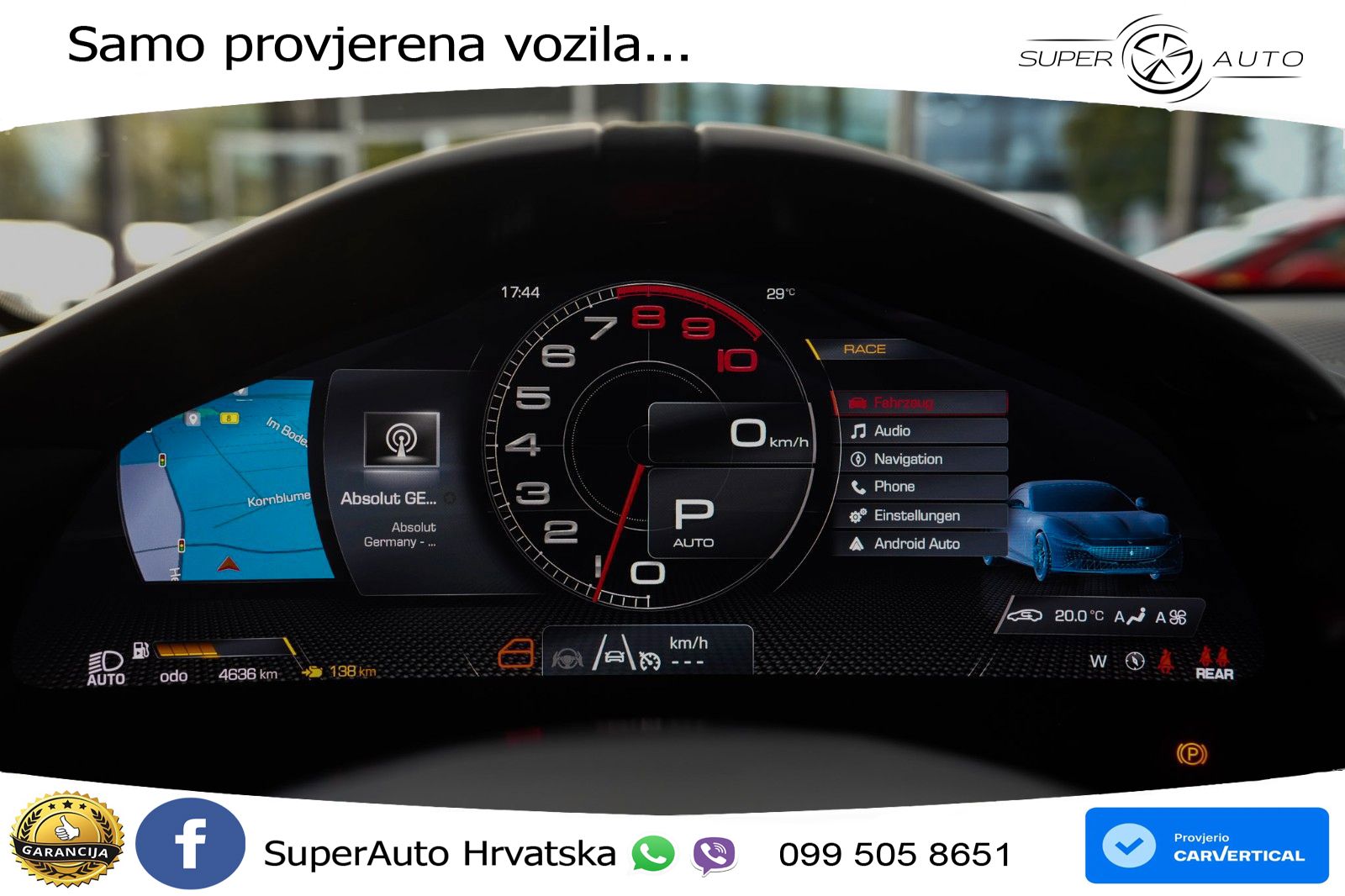 Ferrari Roma Spider 3.9 V8 (620 KS) F1 DCT