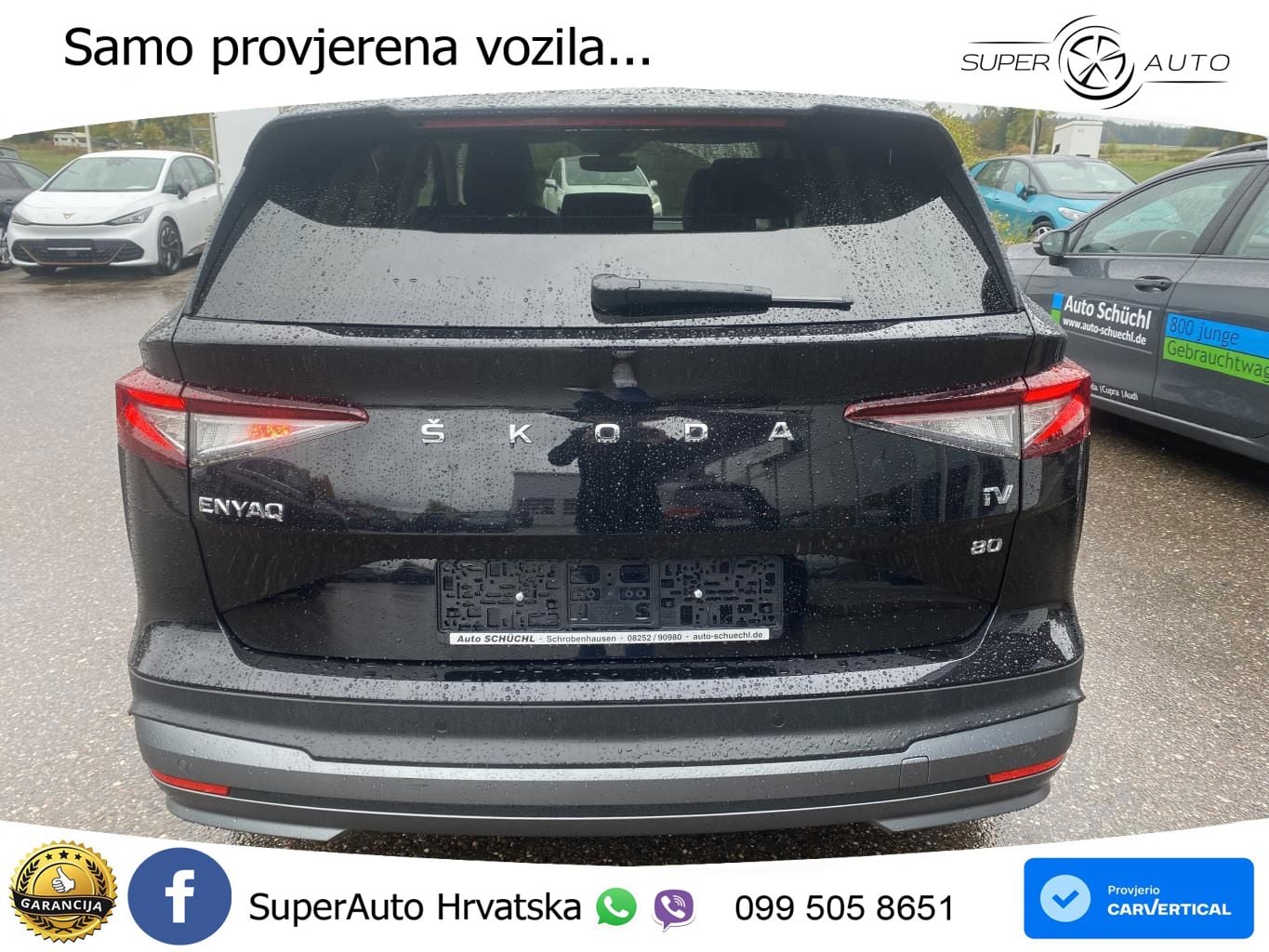 Škoda Enyaq iV 80 82 kWh (204 KS) LED+GR SJED+ACC