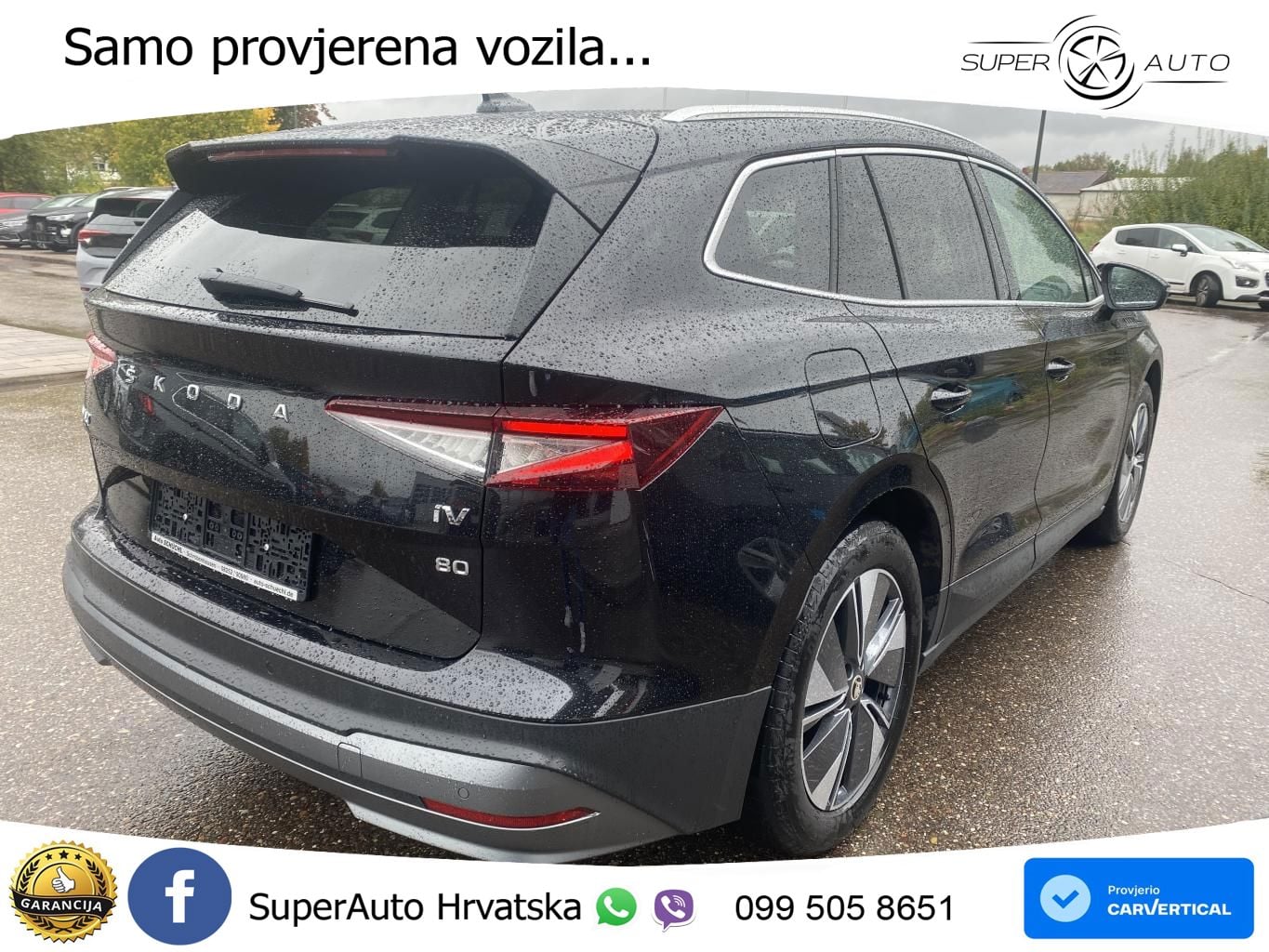 Škoda Enyaq iV 80 82 kWh (204 KS) LED+GR SJED+ACC