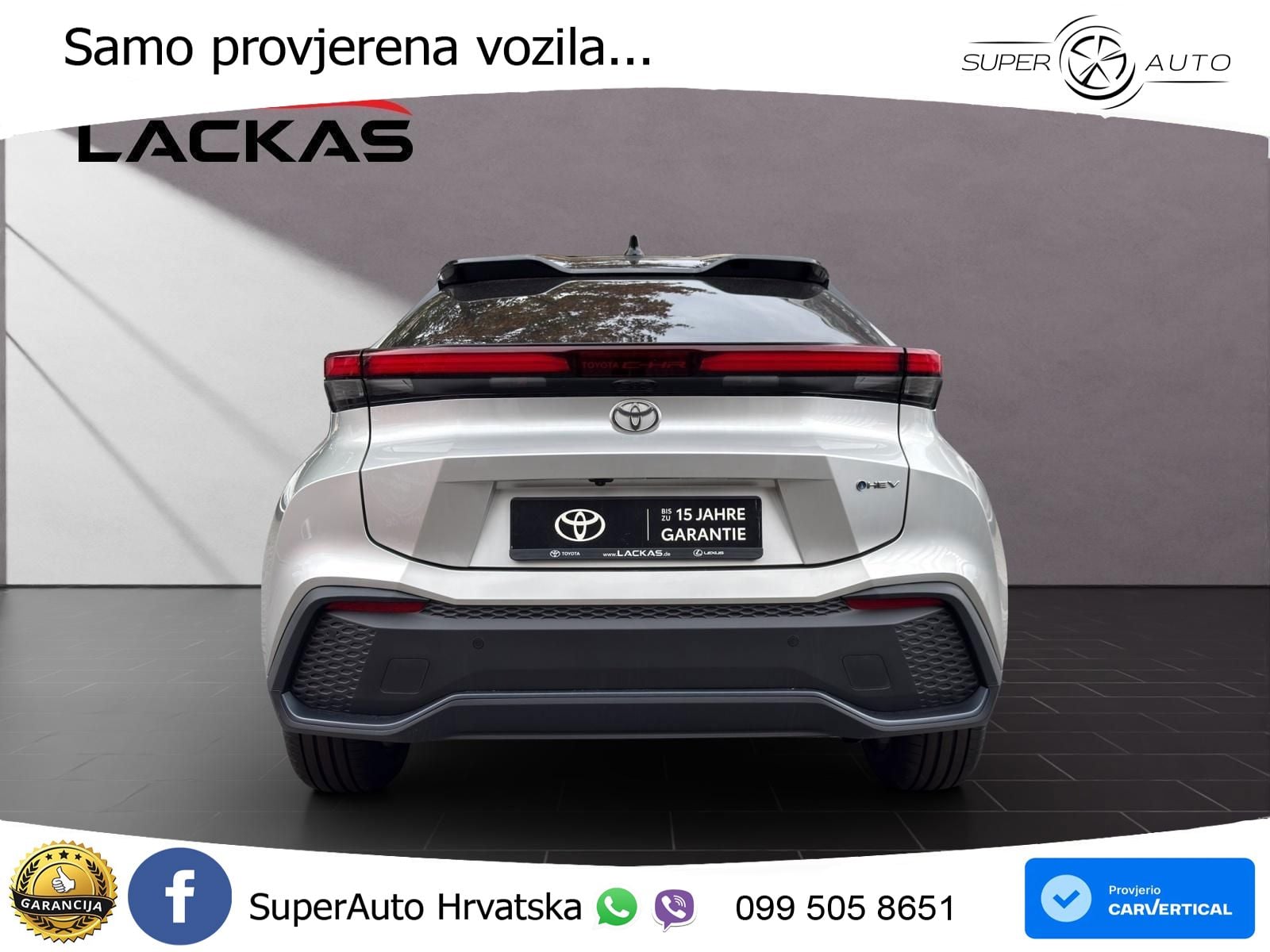 Toyota C-HR 1.8 (140 KS) Hybrid e-CVT Teamplayer LED+GR SJED+ACC