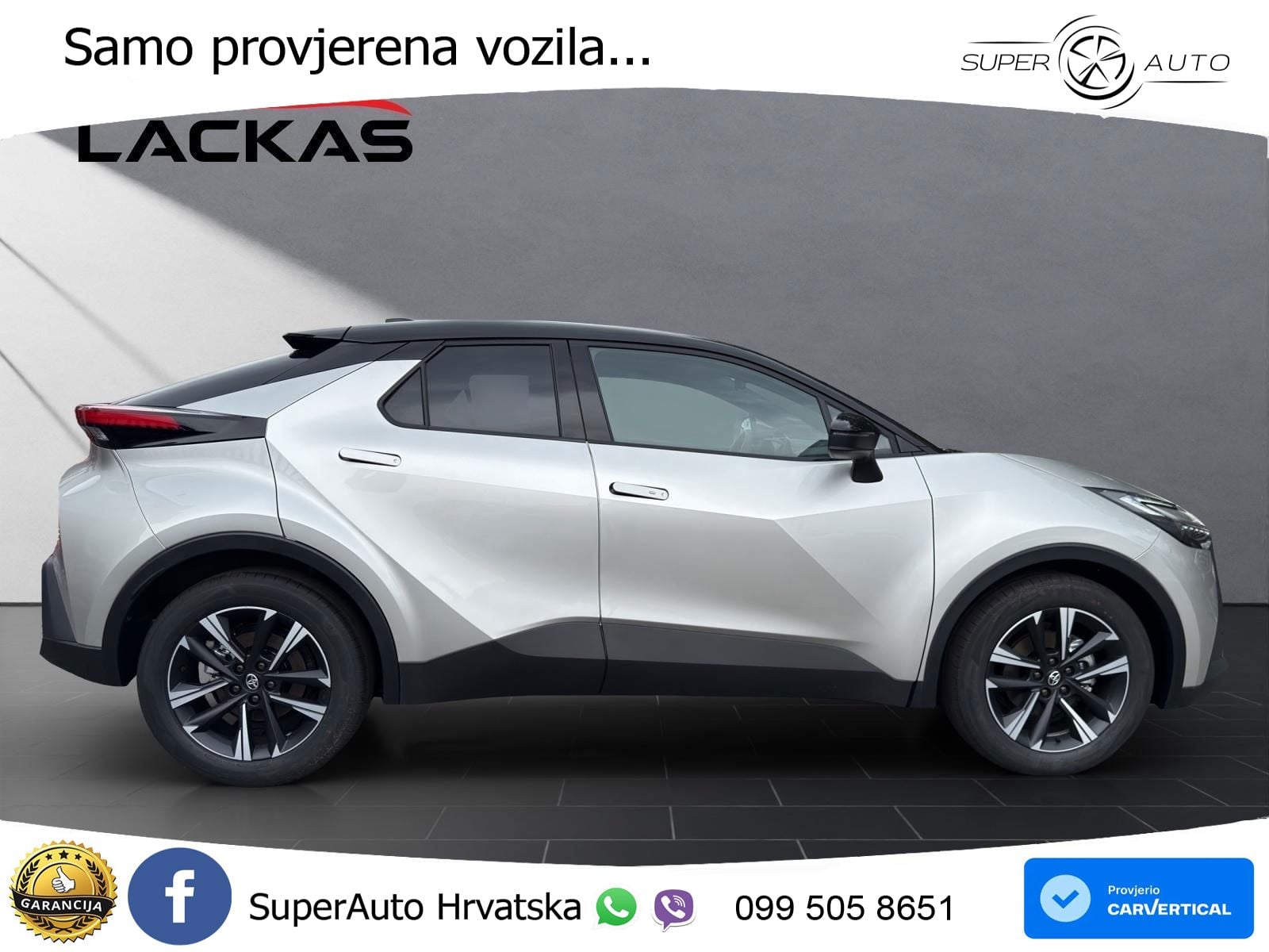 Toyota C-HR 1.8 (140 KS) Hybrid e-CVT Teamplayer LED+GR SJED+ACC