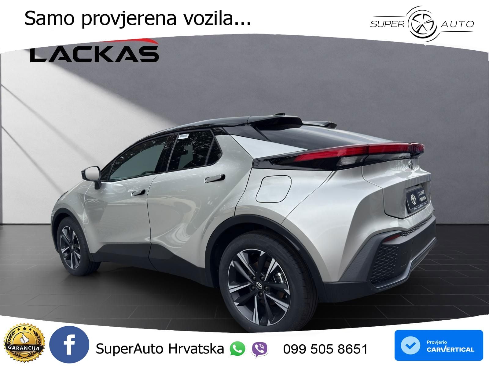 Toyota C-HR 1.8 (140 KS) Hybrid e-CVT Teamplayer LED+GR SJED+ACC