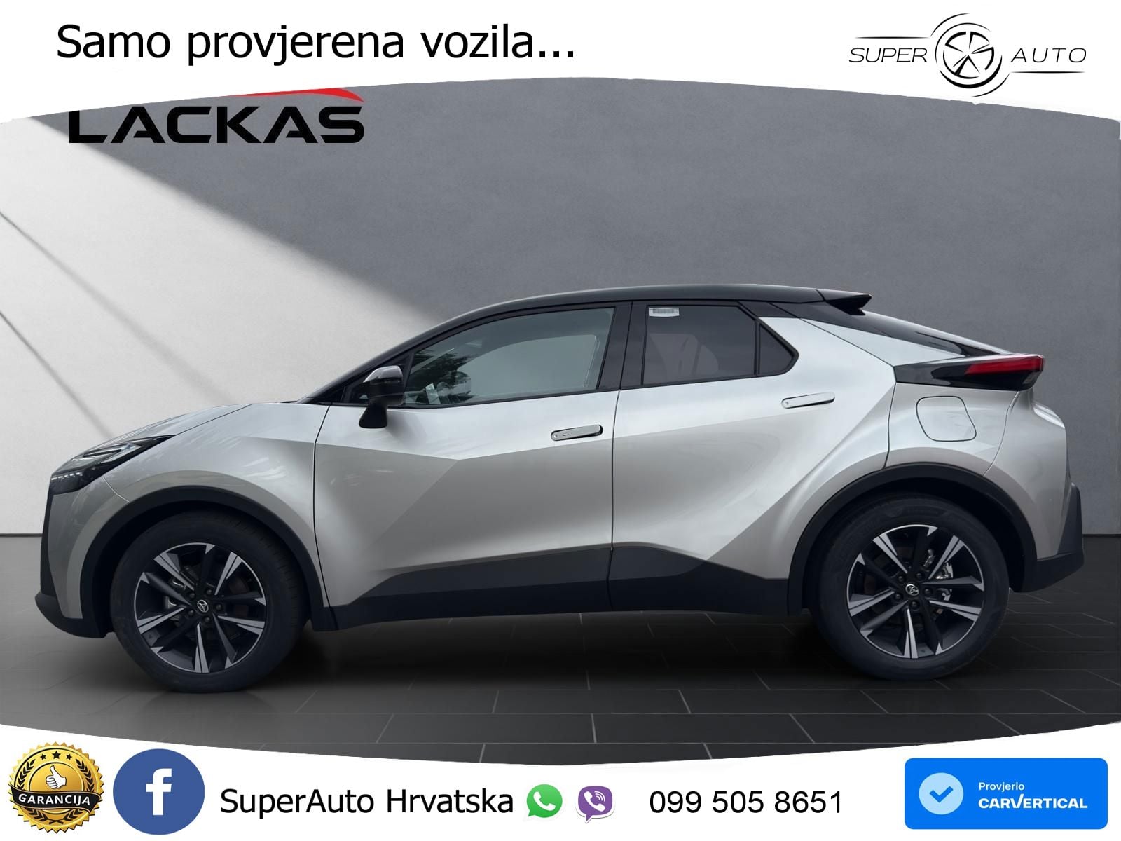 Toyota C-HR 1.8 (140 KS) Hybrid e-CVT Teamplayer LED+GR SJED+ACC