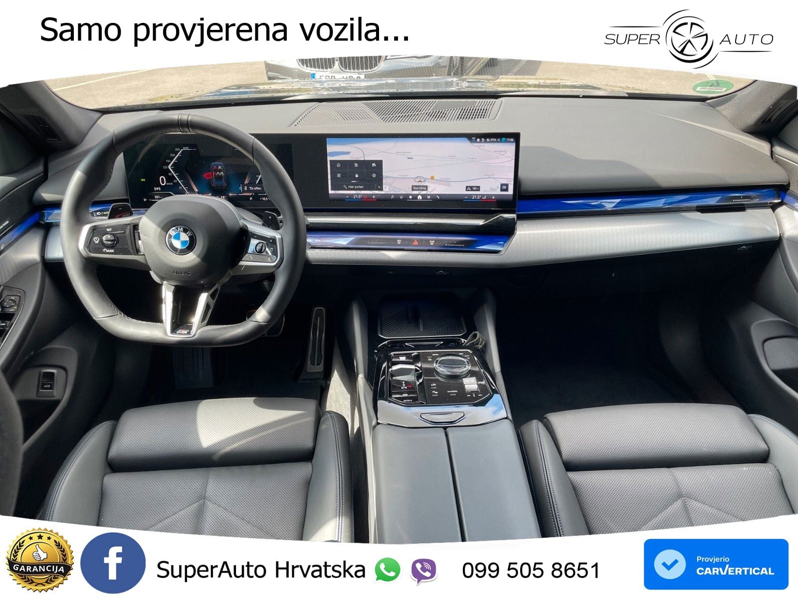 BMW 520d Touring (197 KS) xDrive Steptronic M Sport LED+GR SJED+ACC