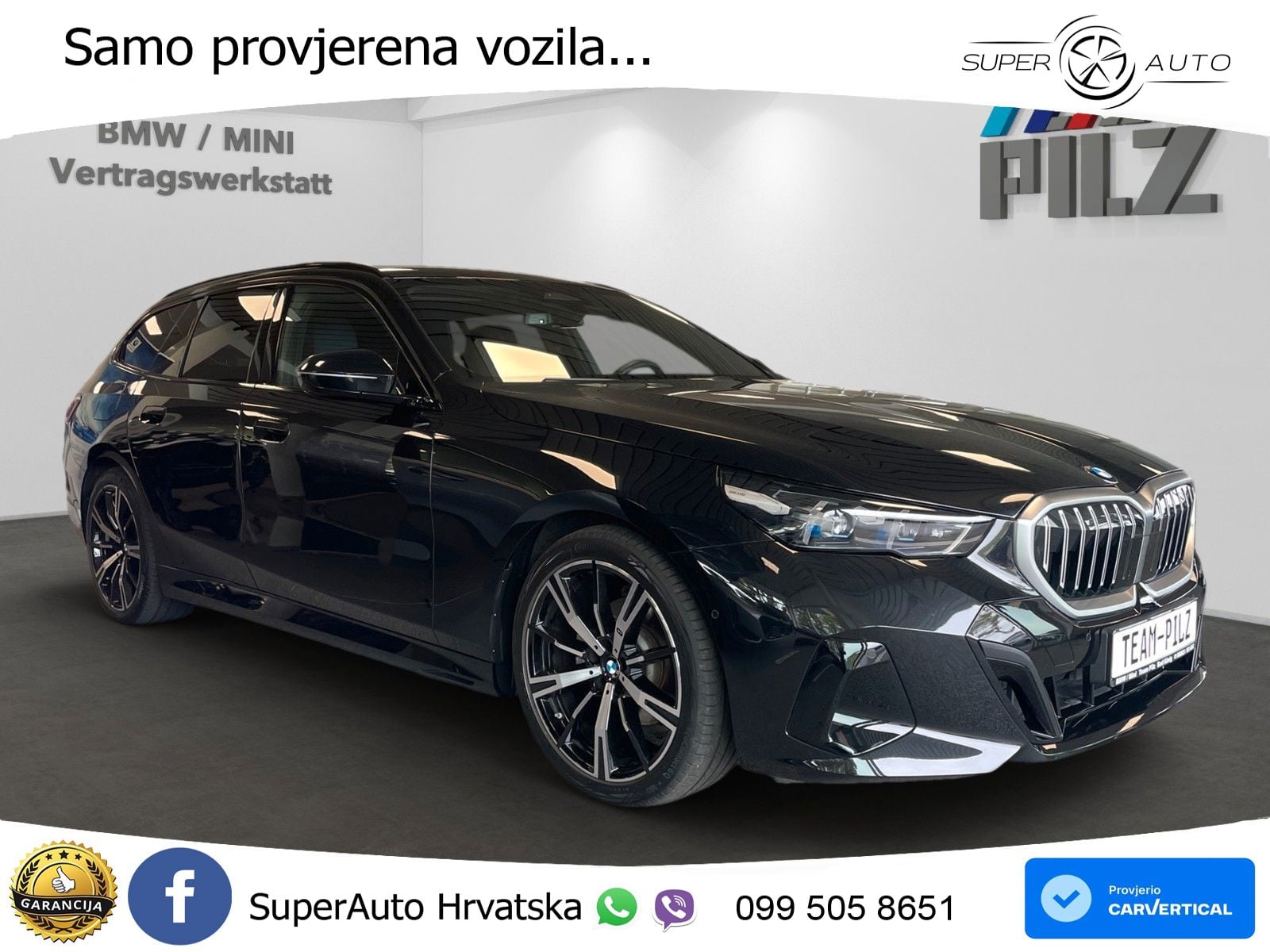 BMW 520d Touring (197 KS) xDrive Steptronic M Sport LED+GR SJED+ACC