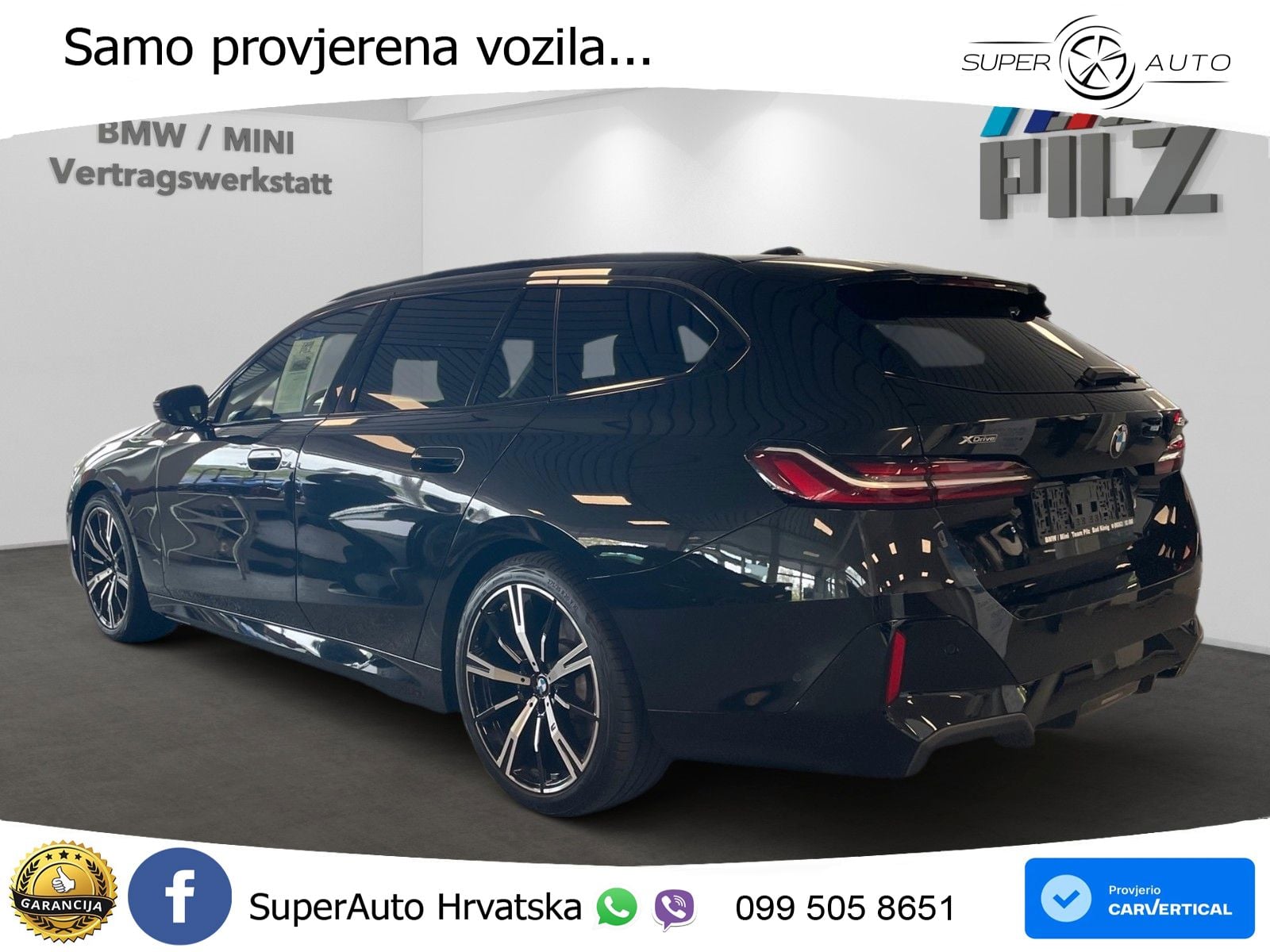 BMW 520d Touring (197 KS) xDrive Steptronic M Sport LED+GR SJED+ACC
