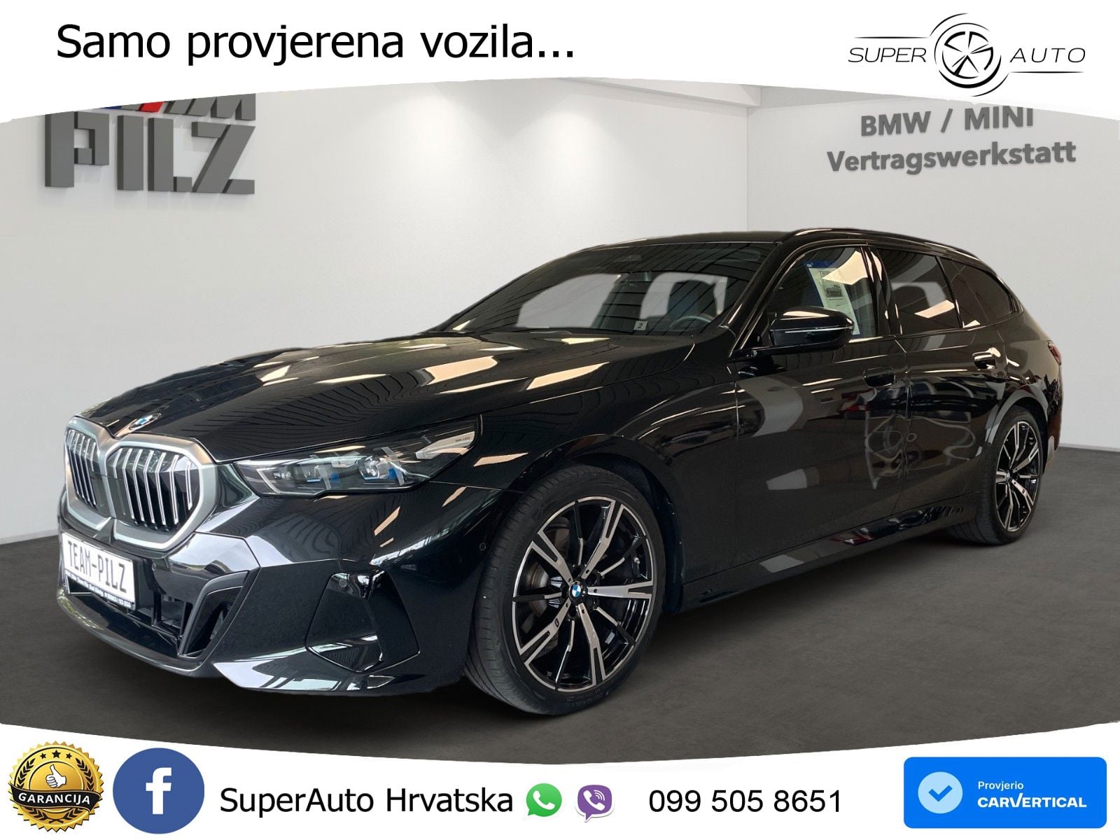 BMW 520d Touring (197 KS) xDrive Steptronic M Sport LED+GR SJED+ACC