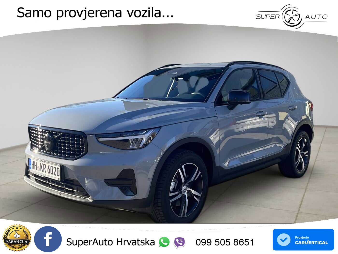 Volvo XC40 2.0 B3 163 KS Automatic ACC+GR SJED+360+PANO