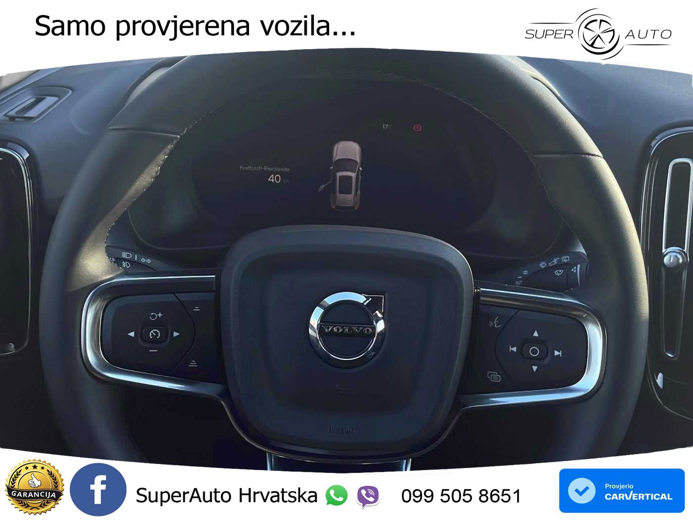 Volvo XC40 2.0 B3 163 KS Automatic ACC+GR SJED+360+PANO