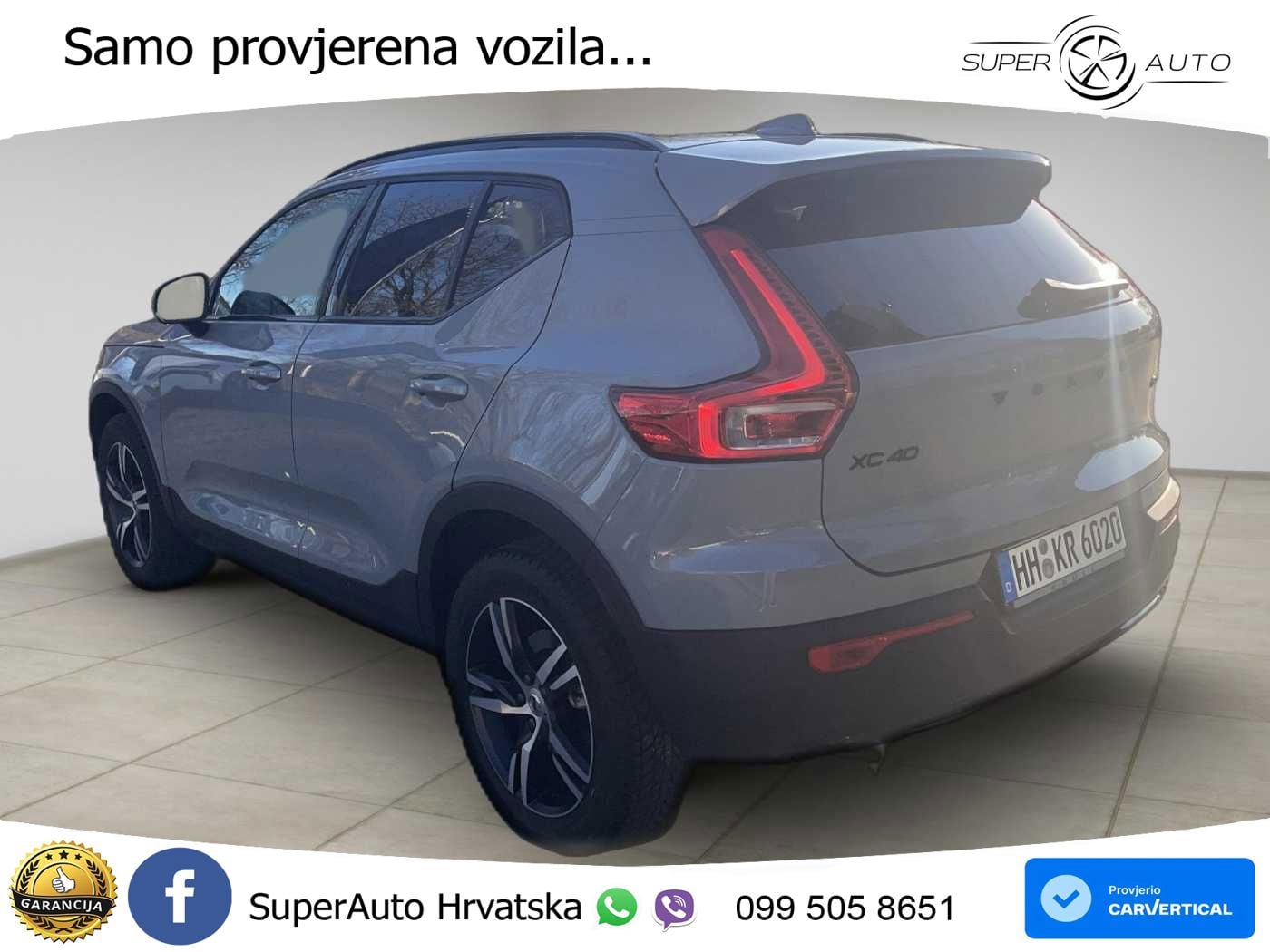 Volvo XC40 2.0 B3 163 KS Automatic ACC+GR SJED+360+PANO