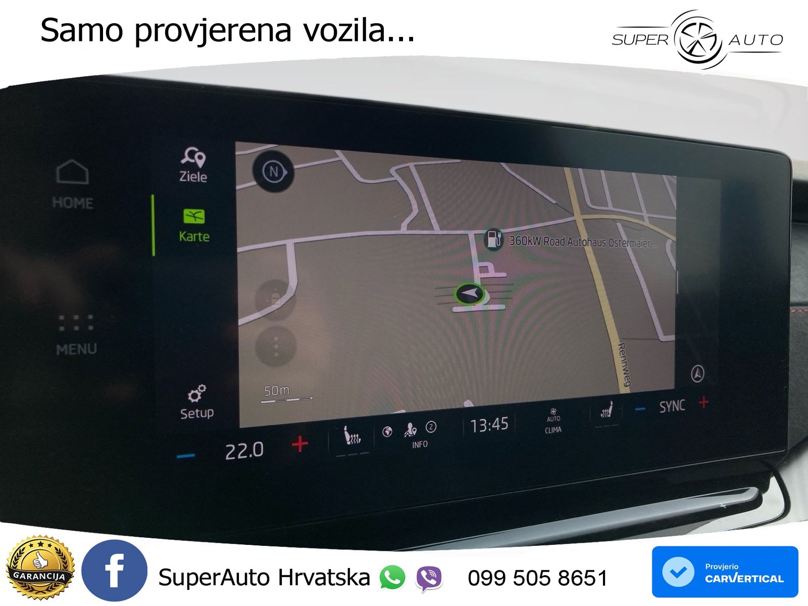Škoda Octavia Combi RS 2.0 TSI (245 KS) DSG LED+GR SJED+ACC