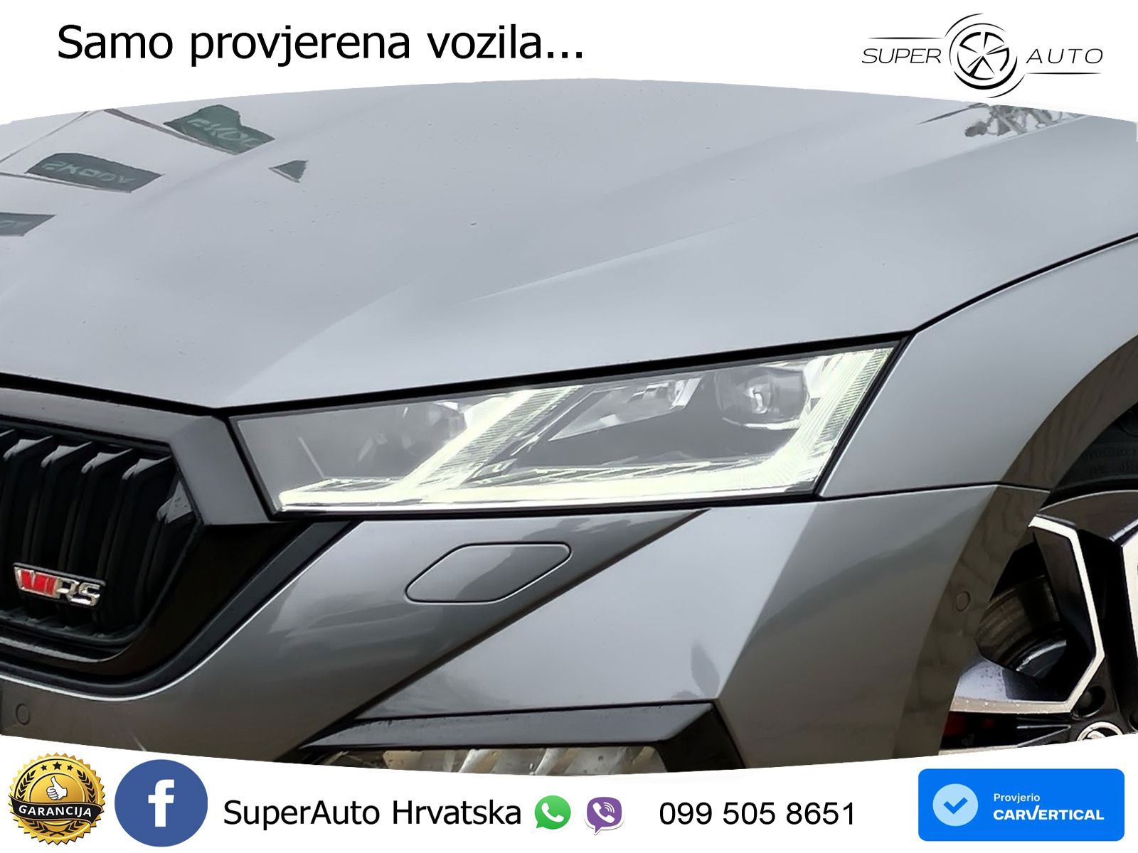 Škoda Octavia Combi RS 2.0 TSI (245 KS) DSG LED+GR SJED+ACC