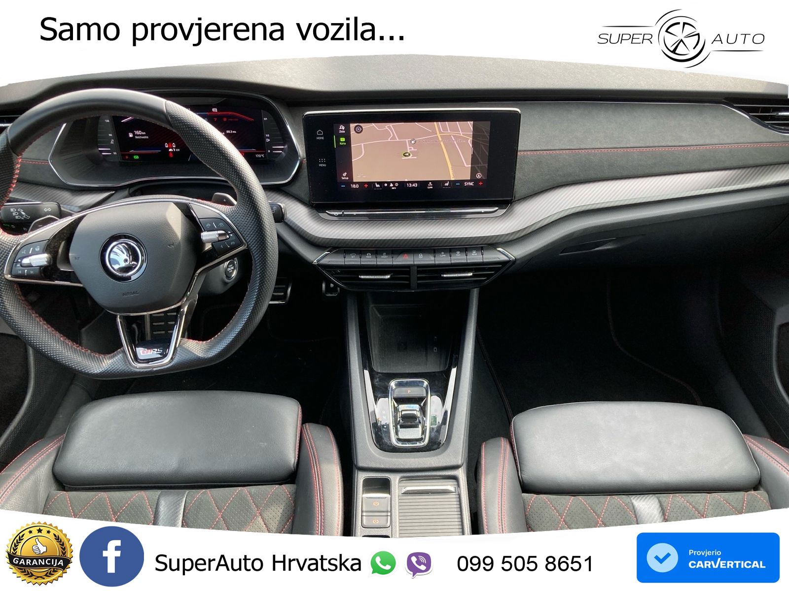 Škoda Octavia Combi RS 2.0 TSI (245 KS) DSG LED+GR SJED+ACC