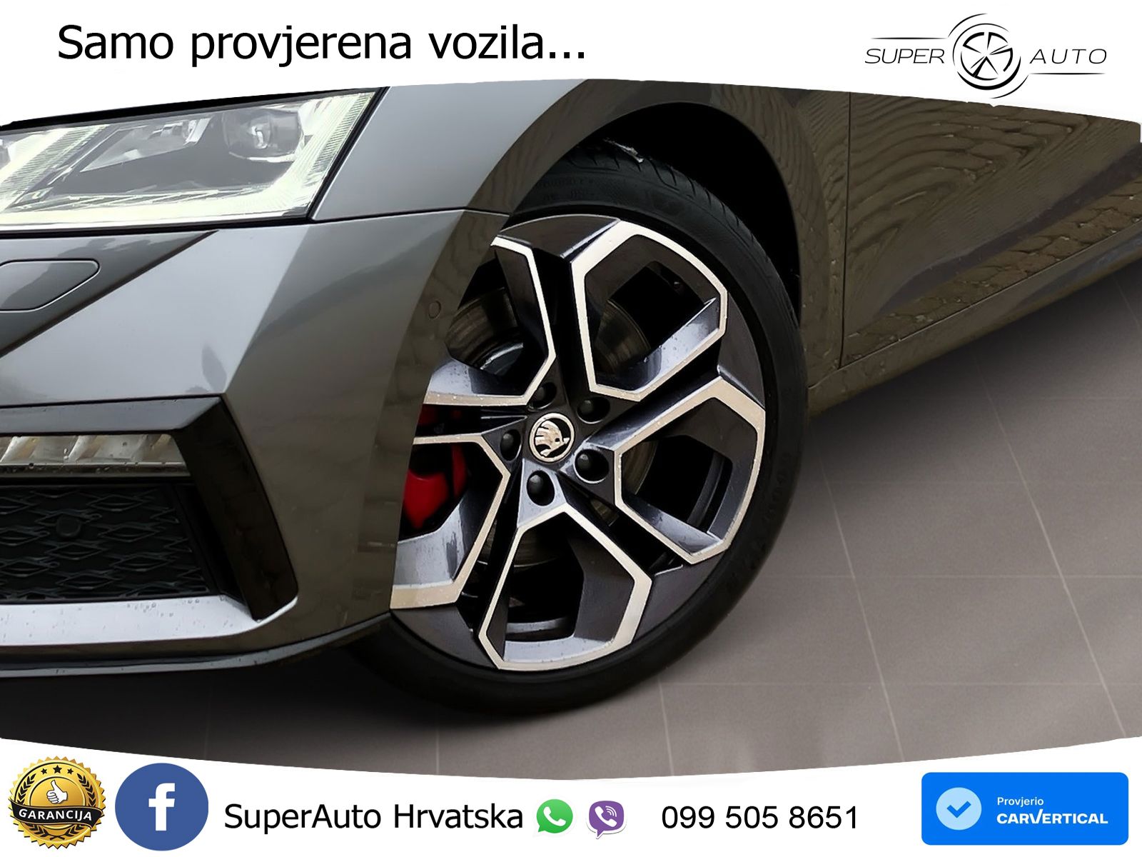 Škoda Octavia Combi RS 2.0 TSI (245 KS) DSG LED+GR SJED+ACC