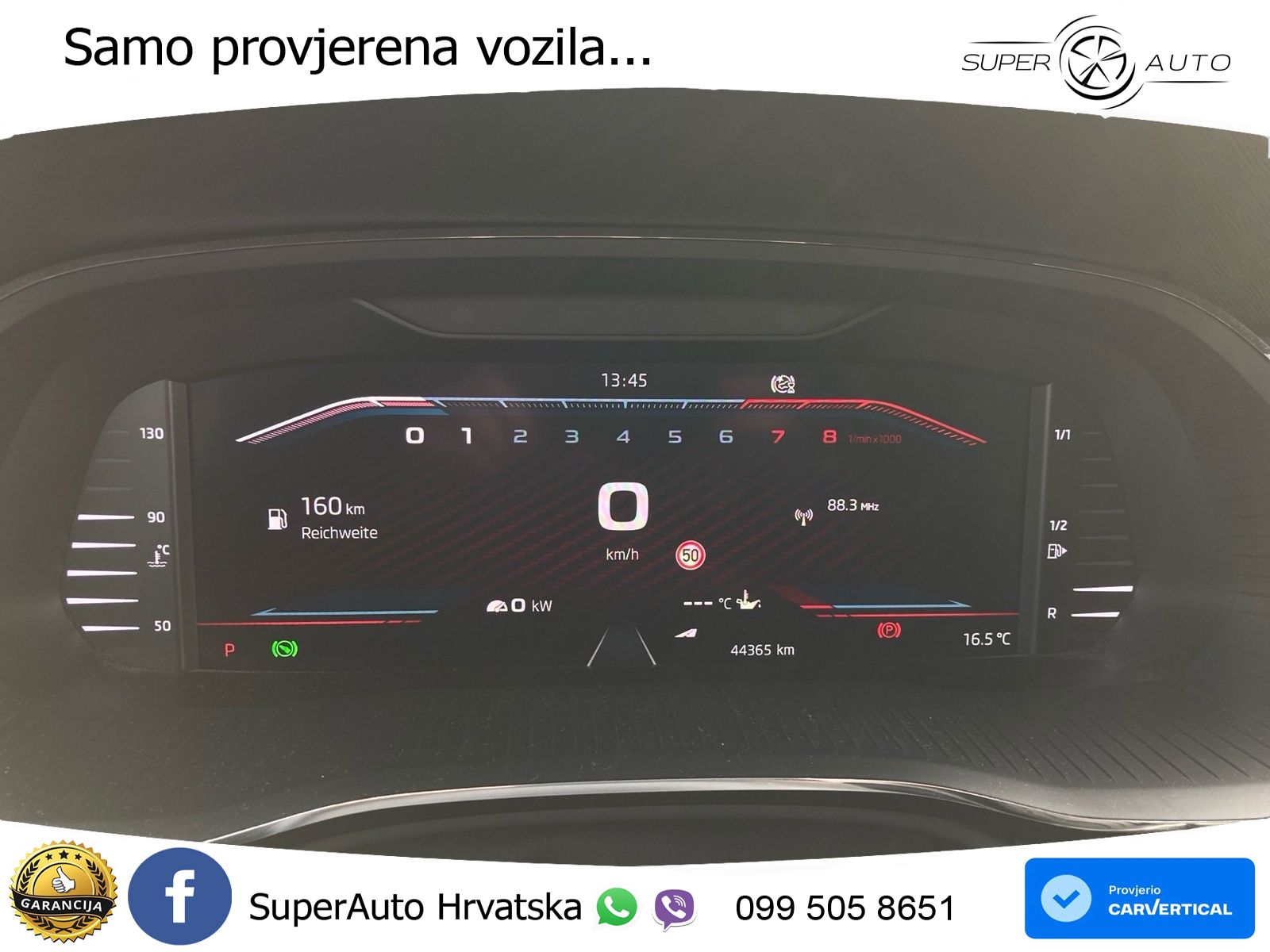Škoda Octavia Combi RS 2.0 TSI (245 KS) DSG LED+GR SJED+ACC