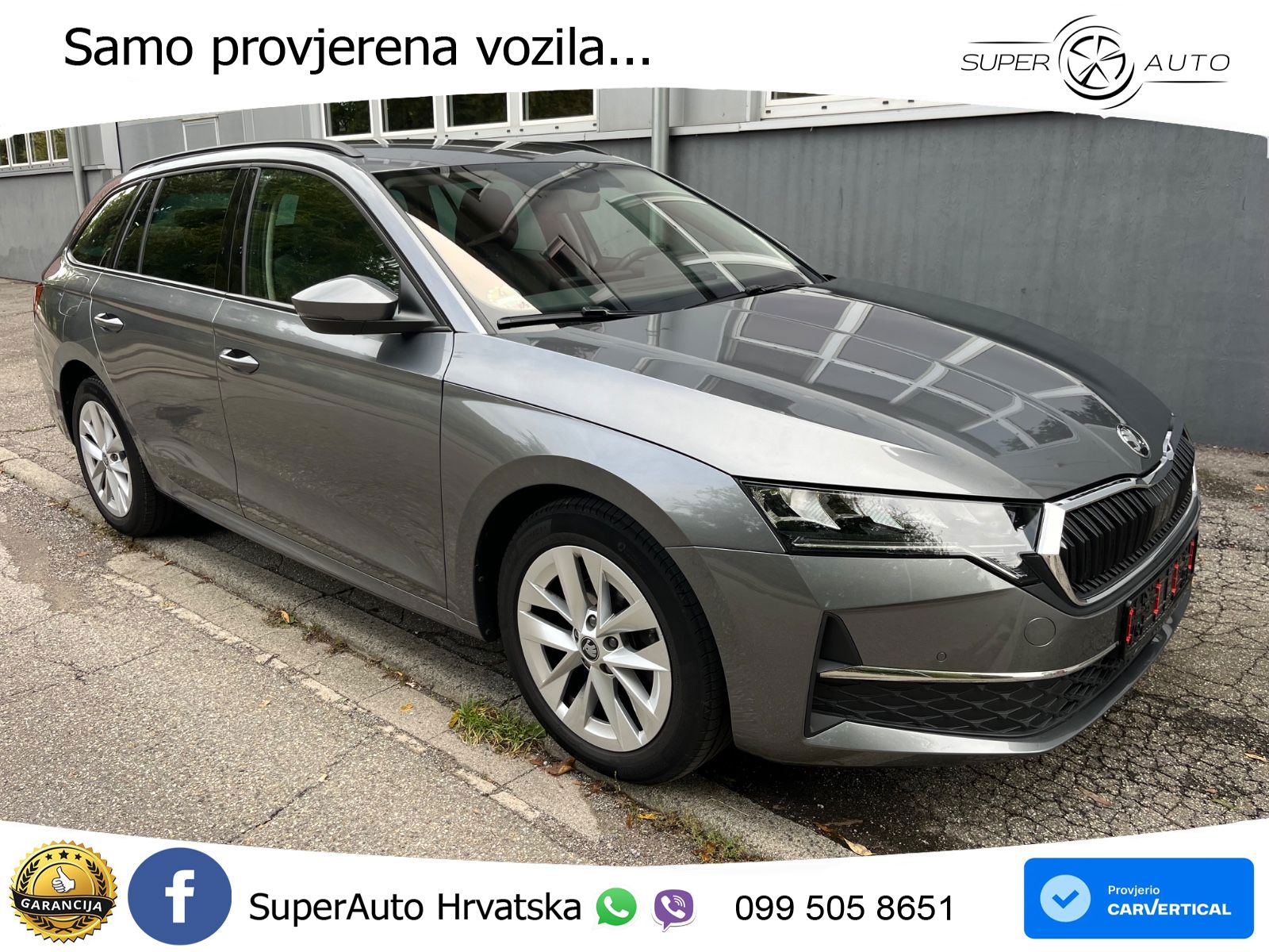 Škoda Octavia Combi 2.0 TDI (150 KS) DSG Selection LED+GR SJED+ACC