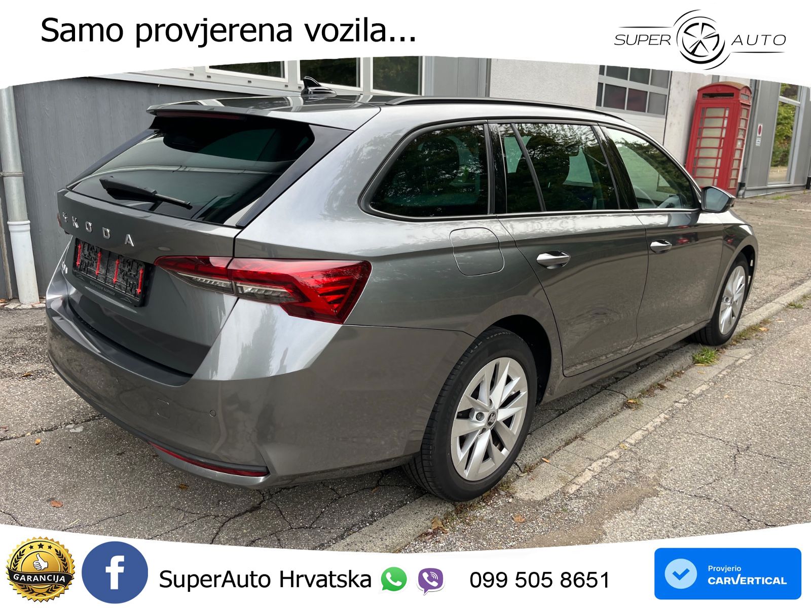 Škoda Octavia Combi 2.0 TDI (150 KS) DSG Selection LED+GR SJED+ACC