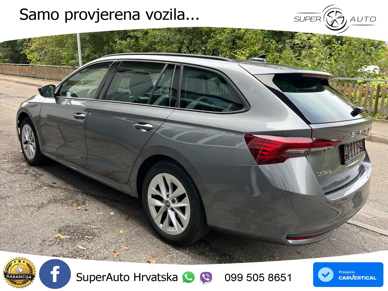 Škoda Octavia Combi 2.0 TDI (150 KS) DSG Selection LED+GR SJED+ACC
