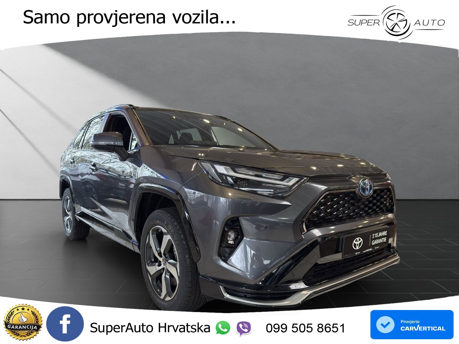 Toyota RAV4 2.5 (306 KS) Hybrid AWD-i eCVT LED+GR SJED+ACC
