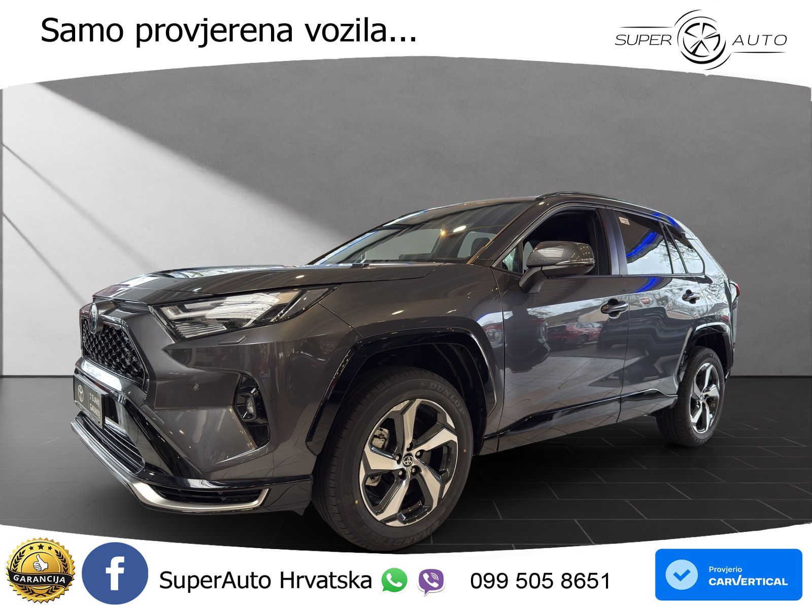 Toyota RAV4 2.5 (306 KS) Hybrid AWD-i eCVT LED+GR SJED+ACC