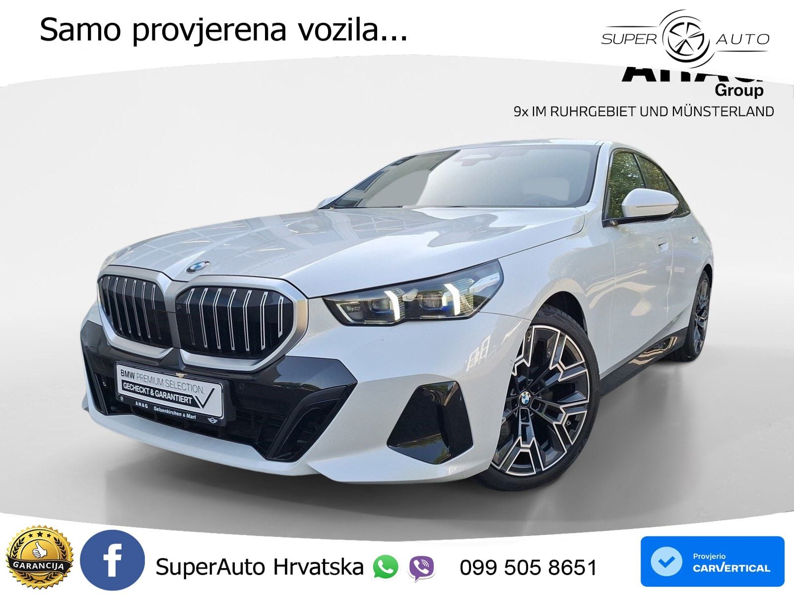 BMW 520d (197 KS) Steptronic LED+GR SJED+ACC