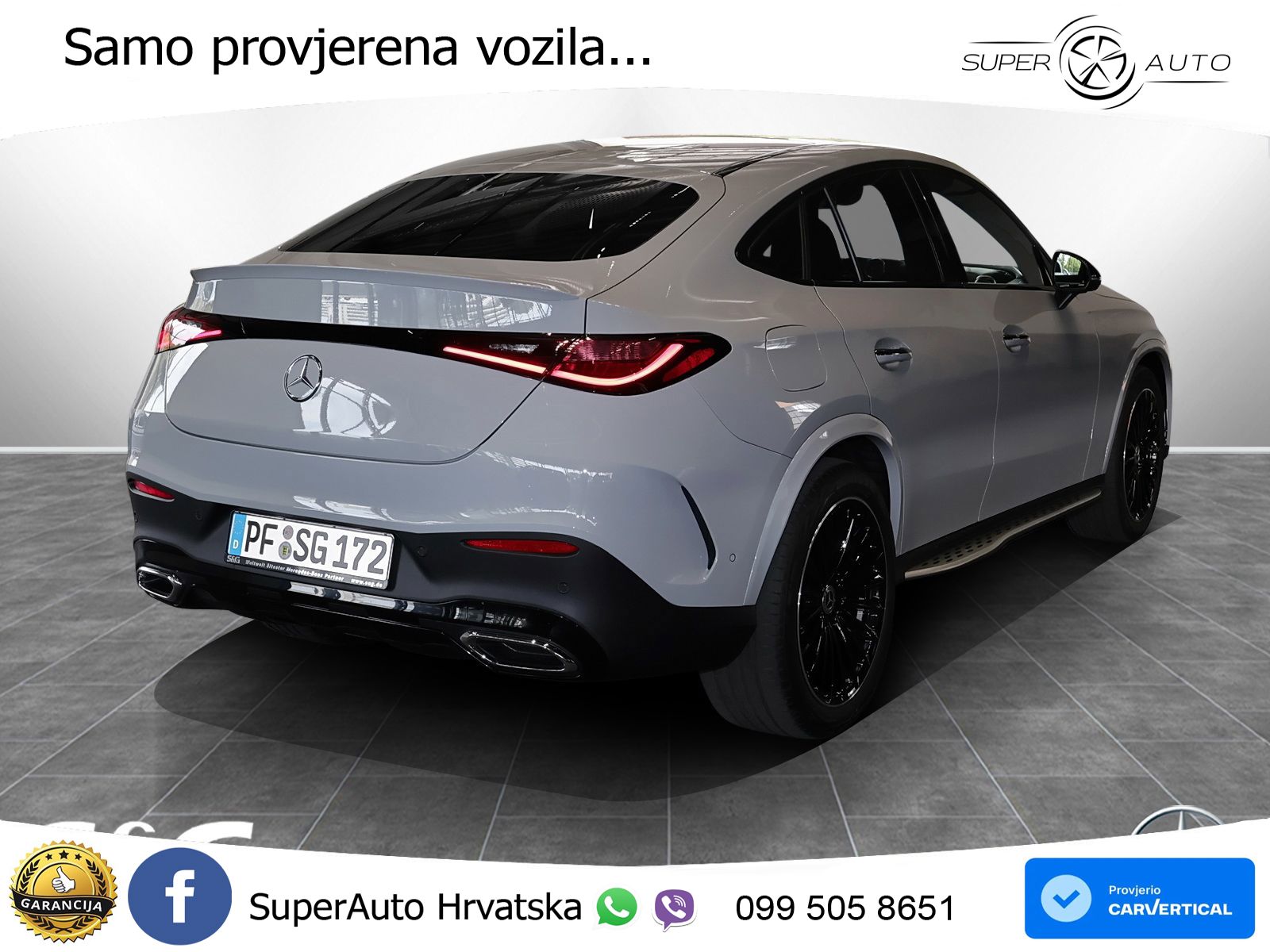 Mercedes GLC Coupe 300d (269 KS) 4MATIC 9G-TRONIC AMG ACC+GR SJED+360+PANO