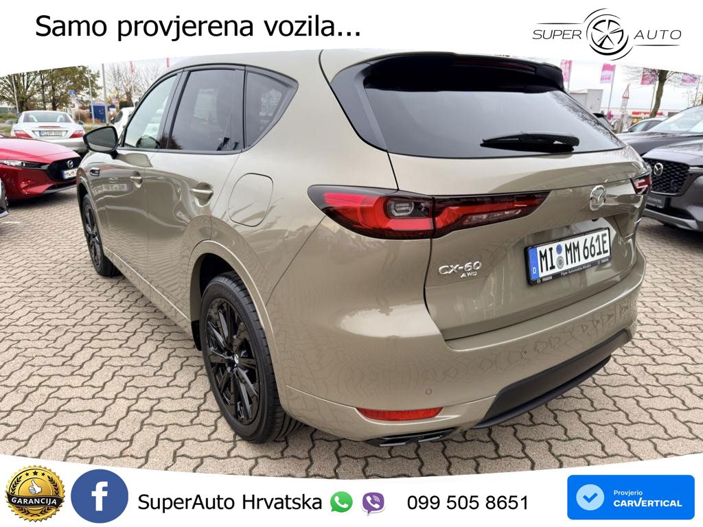 Mazda CX-60 2.5 e-Skyactiv (328 KS) AWD Automatic MATRIX+GR SJED+KAM