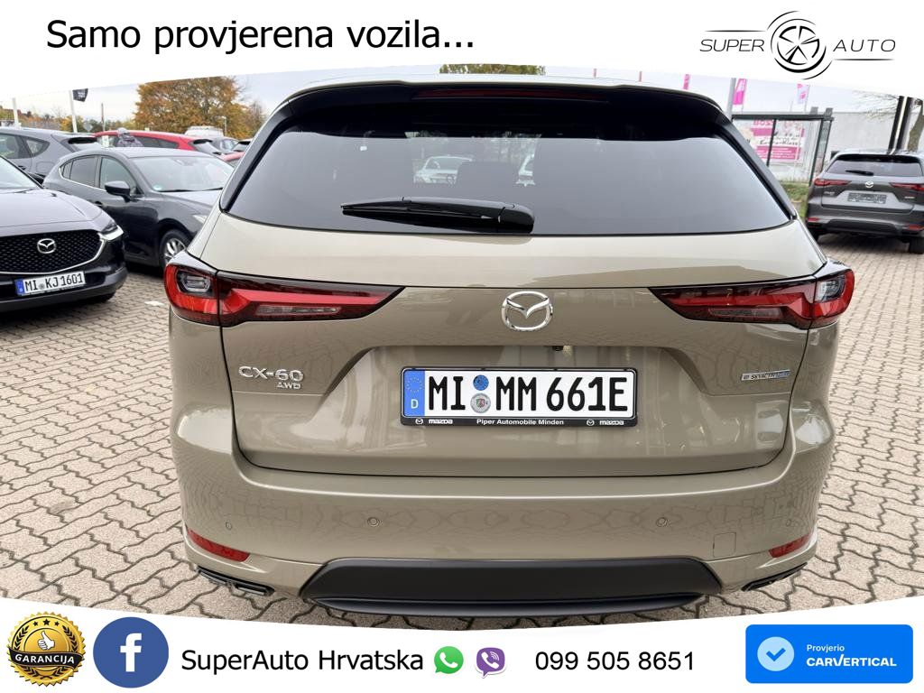 Mazda CX-60 2.5 e-Skyactiv (328 KS) AWD Automatic MATRIX+GR SJED+KAM