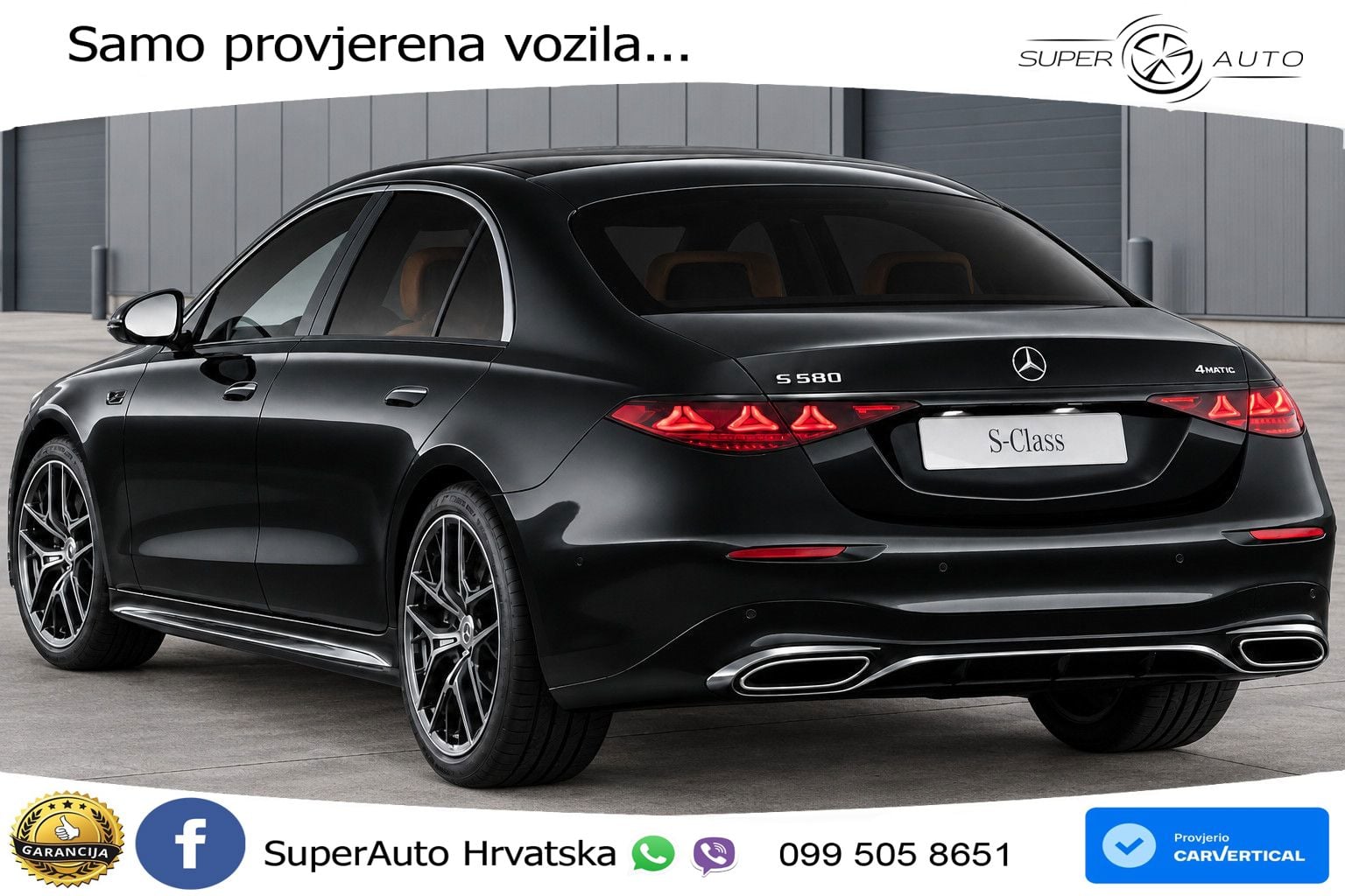 Mercedes S 580 V8 (537 KS) EQ Boost 4MATIC 9G-TRONIC AMG ZRAČNI+ACC+GR SJED+KAM+PANO