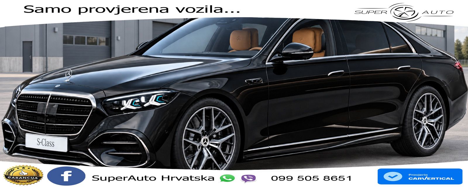 Mercedes S 580 V8 (537 KS) EQ Boost 4MATIC 9G-TRONIC AMG ZRAČNI+ACC+GR SJED+KAM+PANO