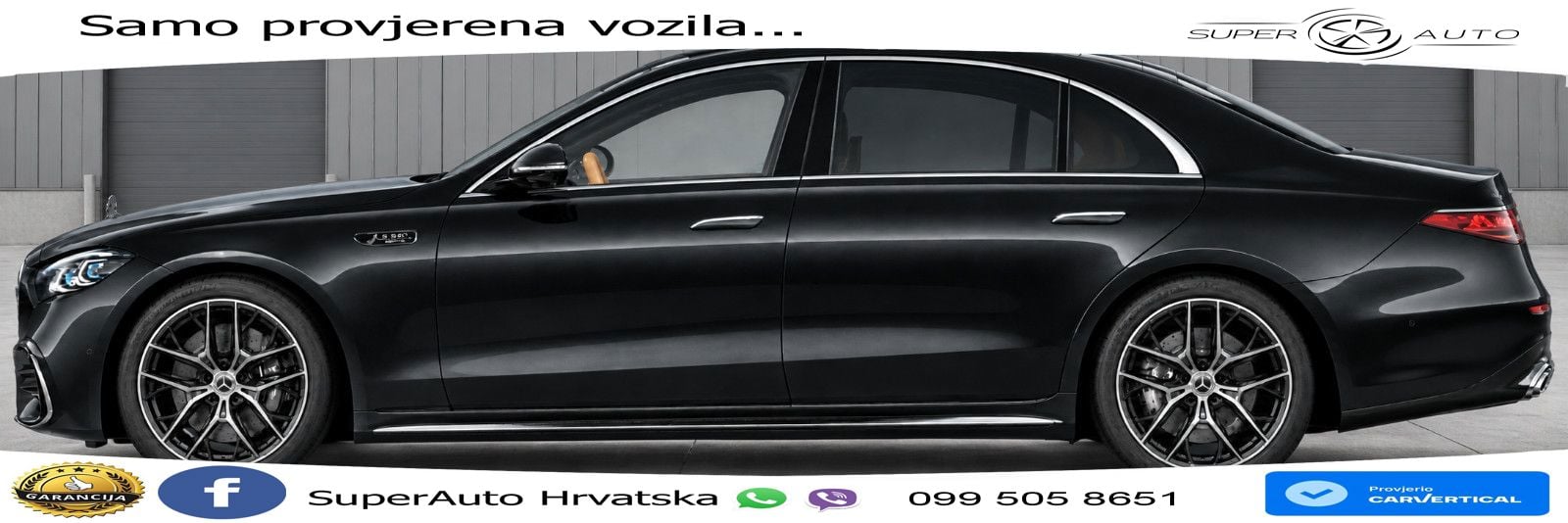 Mercedes S 580 V8 (537 KS) EQ Boost 4MATIC 9G-TRONIC AMG ZRAČNI+ACC+GR SJED+KAM+PANO