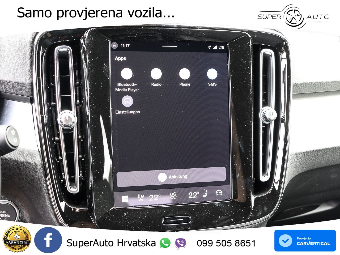 Volvo XC40 2.0 B3 163 KS Automatic LED+GR SJED+ACC