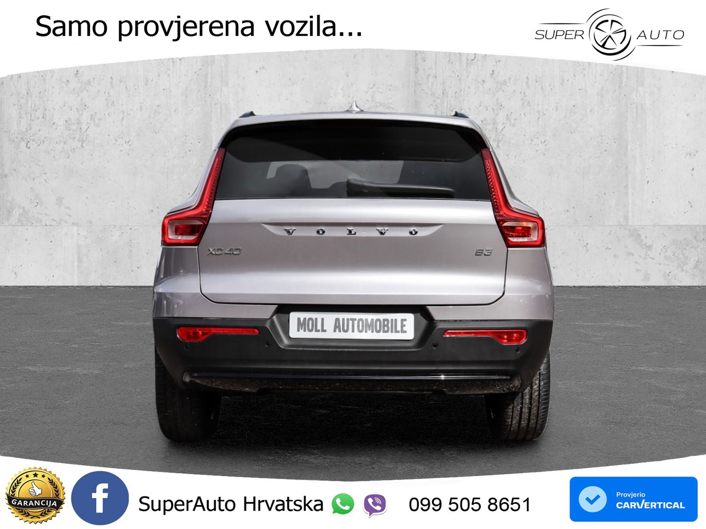 Volvo XC40 2.0 B3 163 KS Automatic LED+GR SJED+ACC
