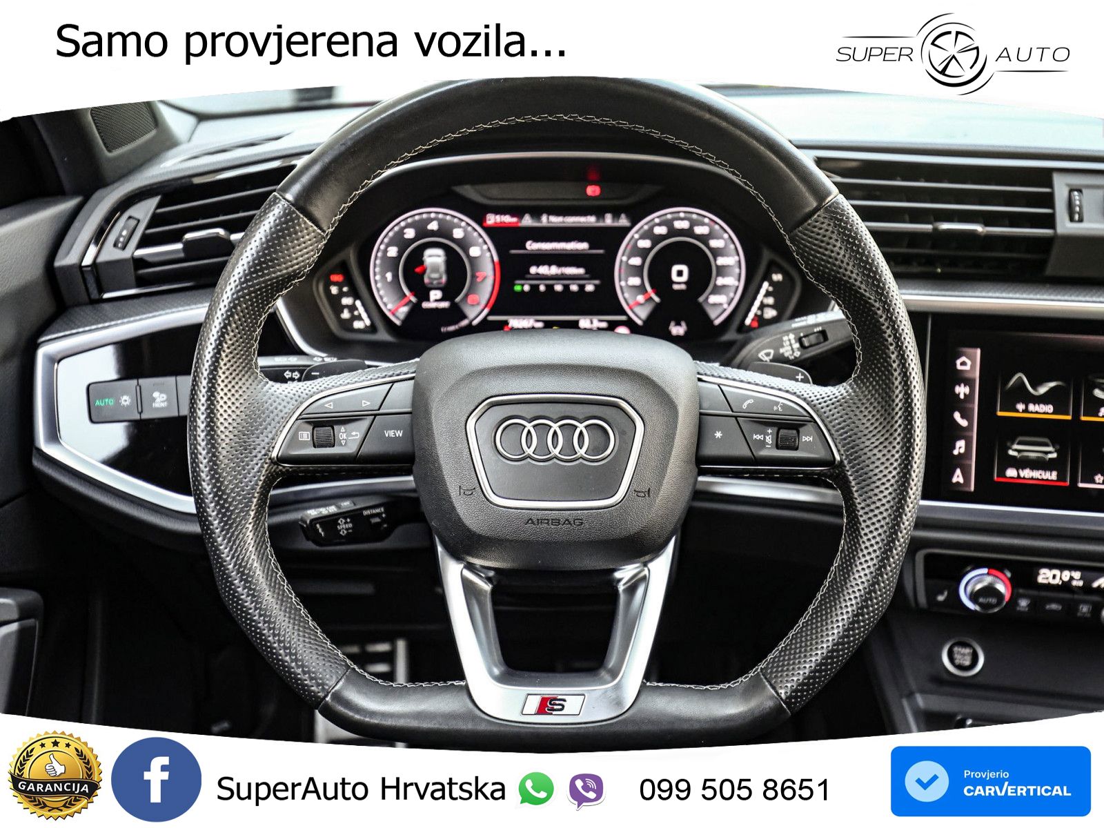 Audi Q3 45 TFSI (245 KS) quattro S tronic S line LED+GR SJED+ACC