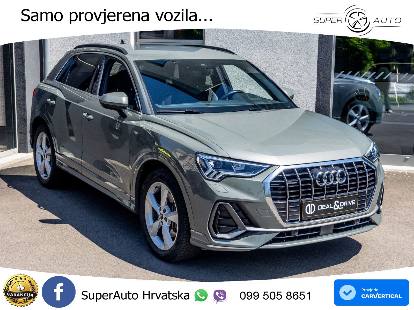 Audi Q3 45 TFSI (245 KS) quattro S tronic S line LED+GR SJED+ACC