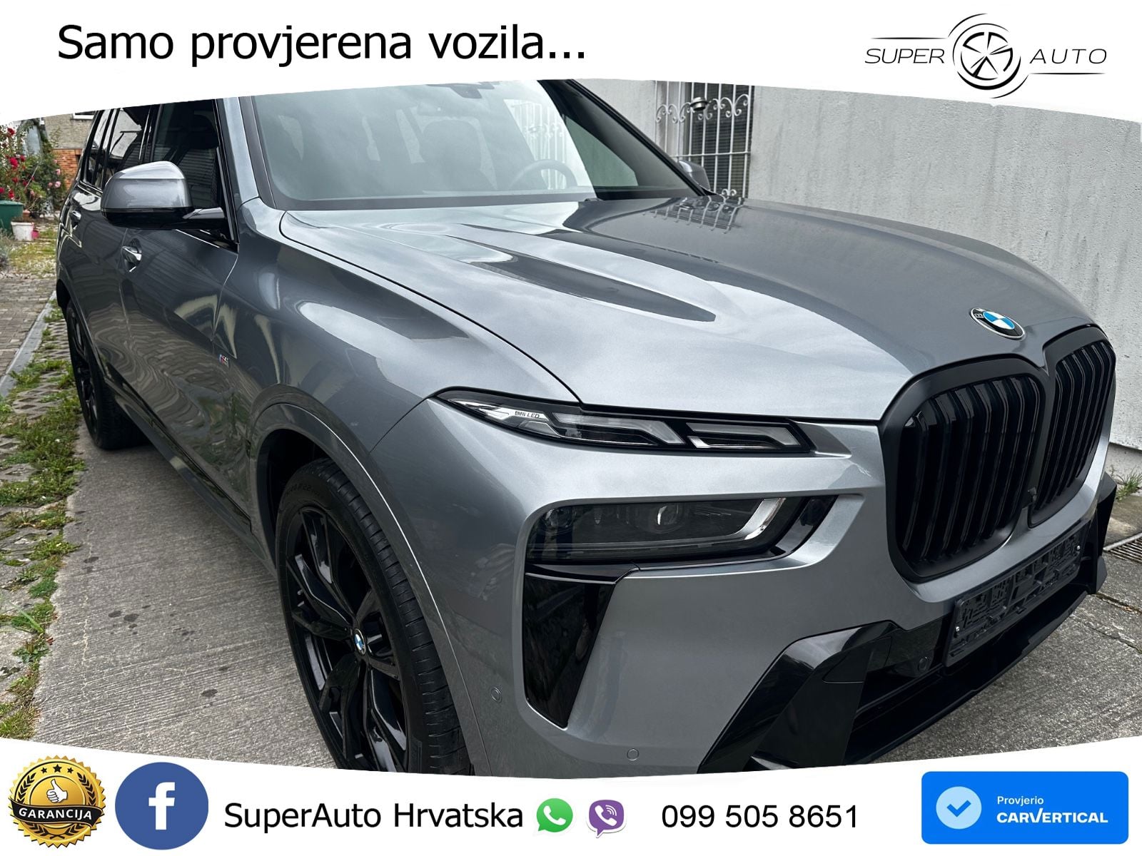 BMW X7 40d (352 KS) xDrive Steptronic M Sport LED+GR SJED+ACC