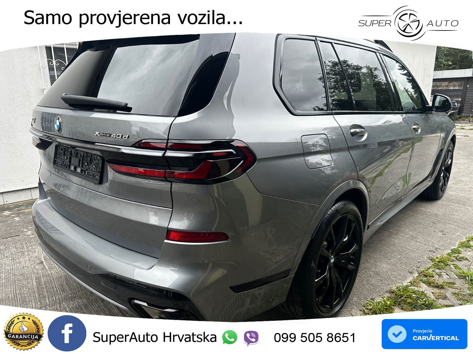 BMW X7 40d (352 KS) xDrive Steptronic M Sport LED+GR SJED+ACC