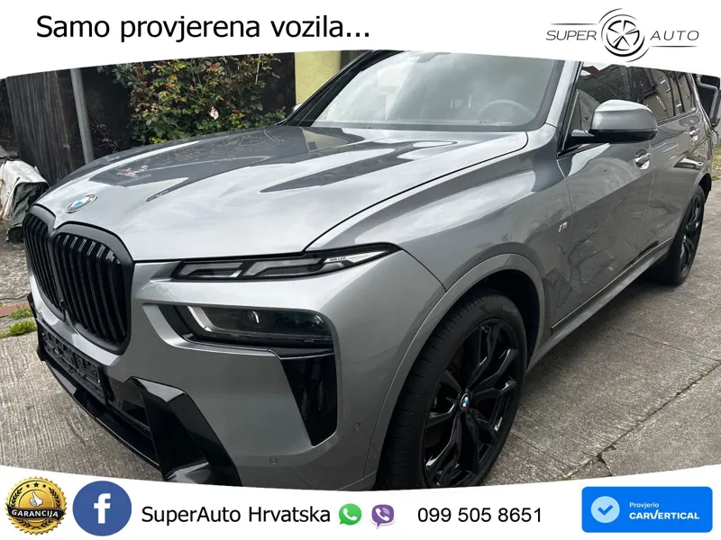 BMW X7 40d (352 KS) xDrive Steptronic M Sport LED+GR SJED+ACC
