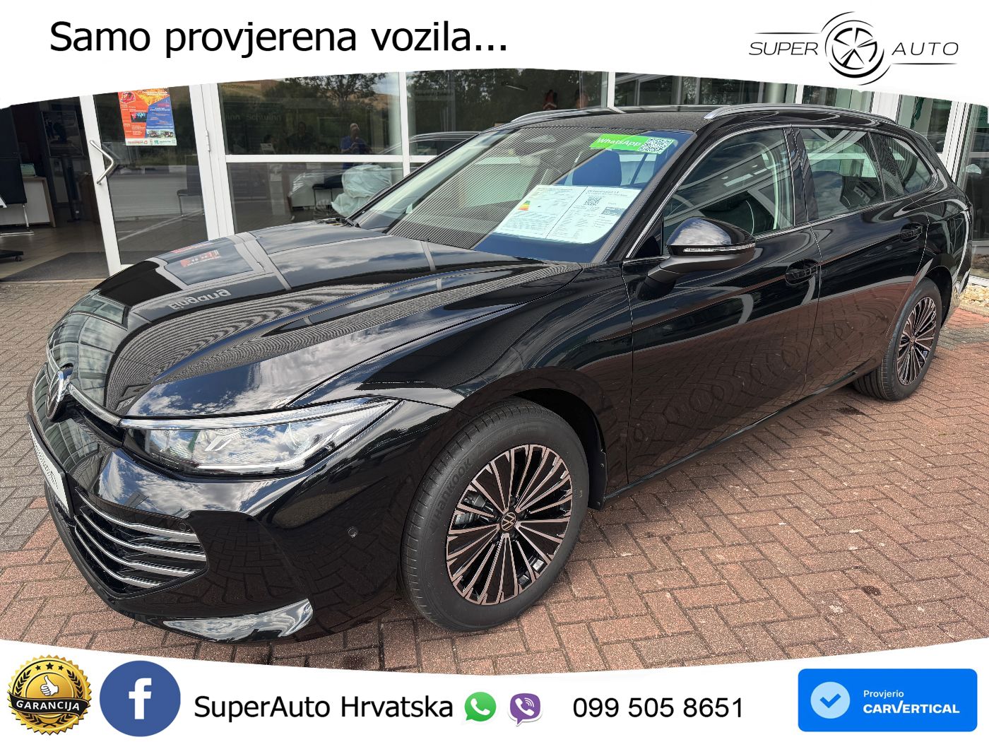 Volkswagen Passat Variant 1.5 eTSI (150 KS) DSG Elegance LED+GR SJED+ACC