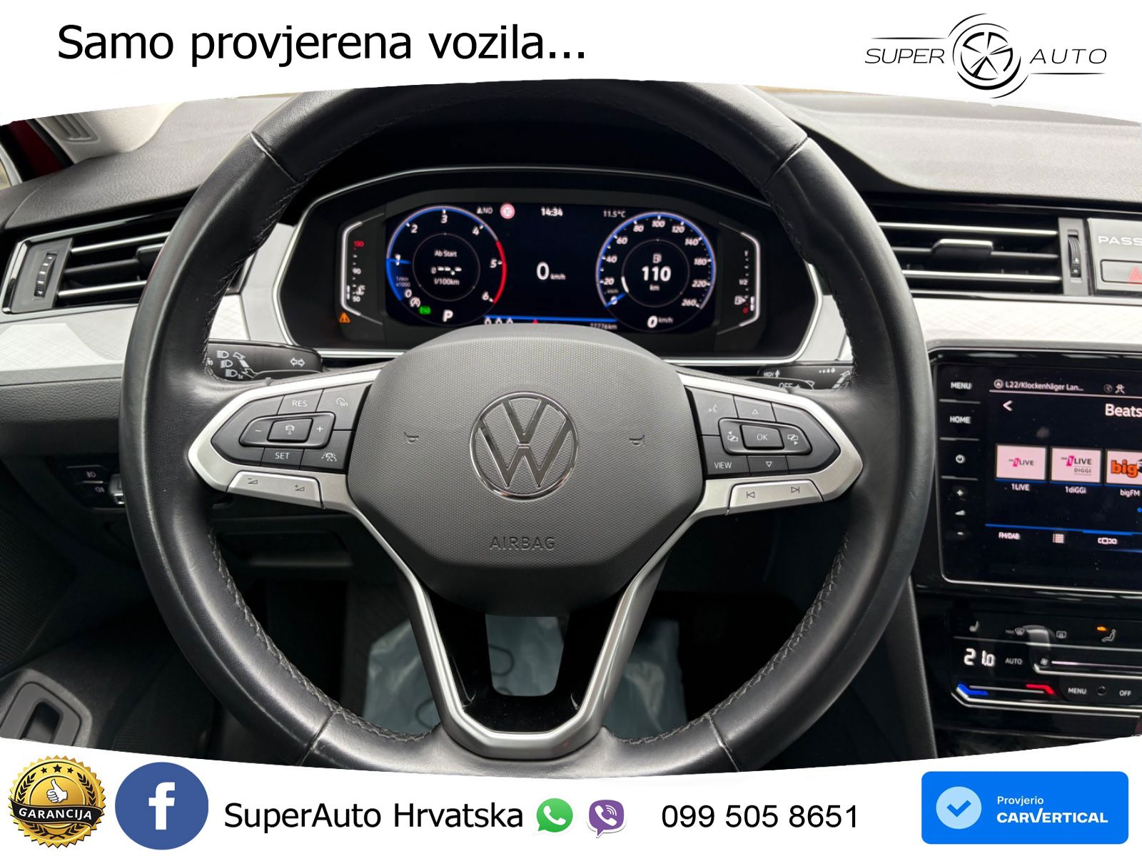 Volkswagen Passat Variant 2.0 TDI (122 KS) DSG Business LED+GR SJED+ACC