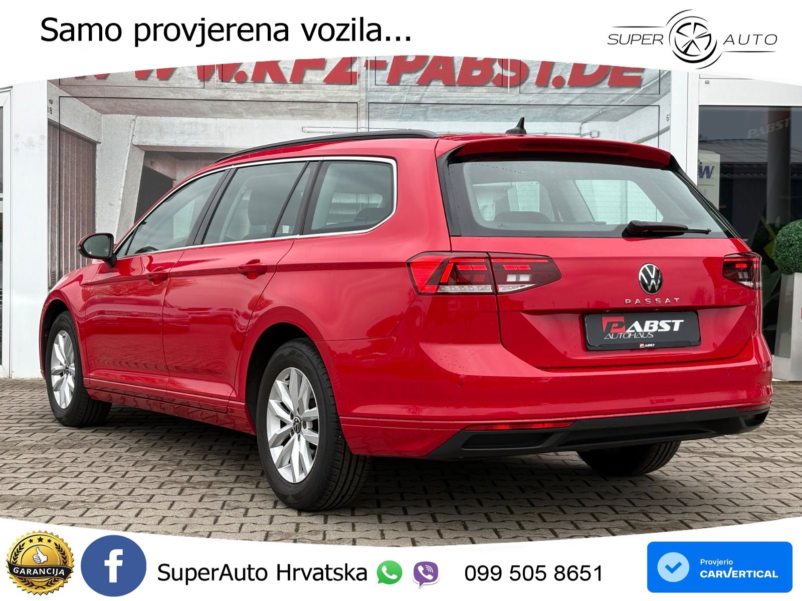 Volkswagen Passat Variant 2.0 TDI (122 KS) DSG Business LED+GR SJED+ACC