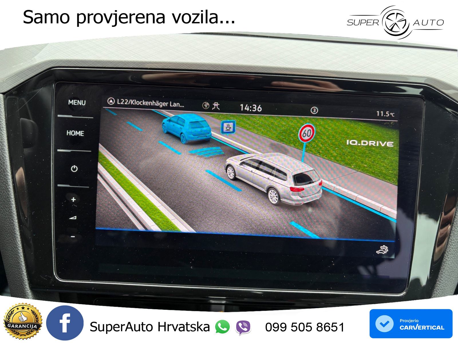 Volkswagen Passat Variant 2.0 TDI (122 KS) DSG Business LED+GR SJED+ACC